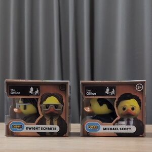 The Office Mini Tubbz Ducks Michael And Dwight
